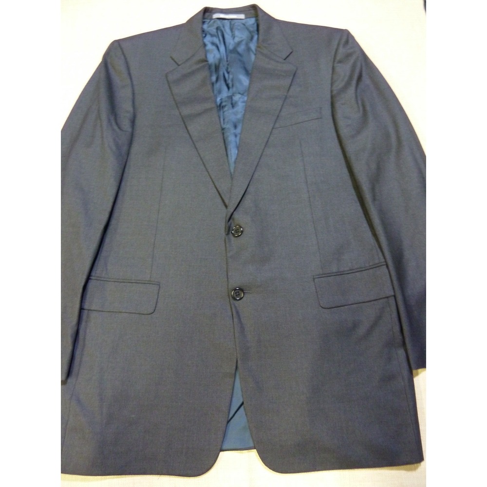 Hickey Freeman Madison Loro Piana Tasmanian Super 130s Wool Men's Sport Coat 42L